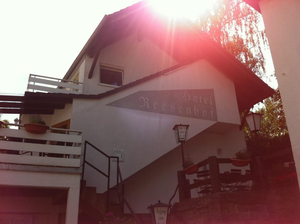 Property building, Sunset