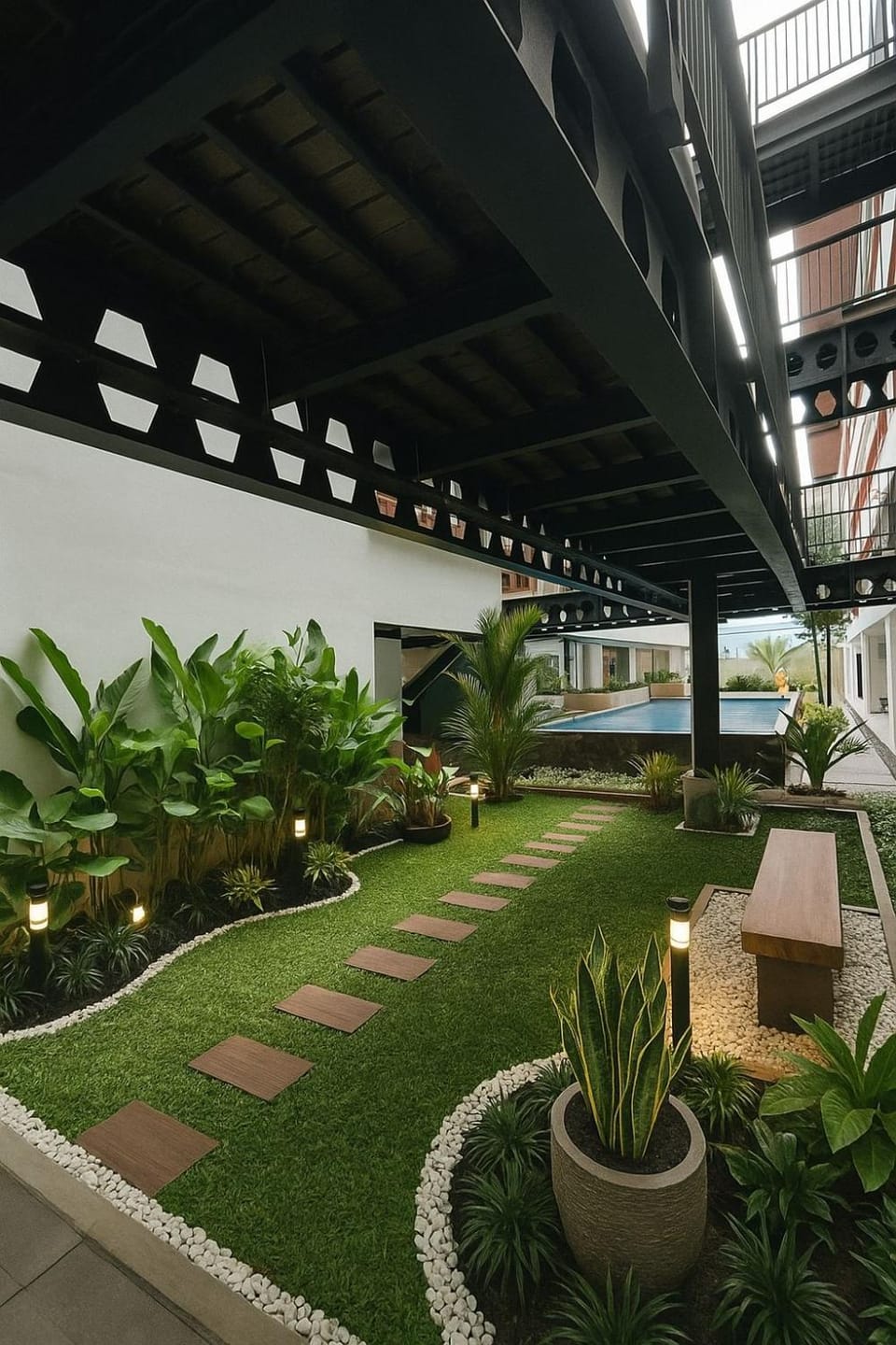 Day, Garden, Garden view