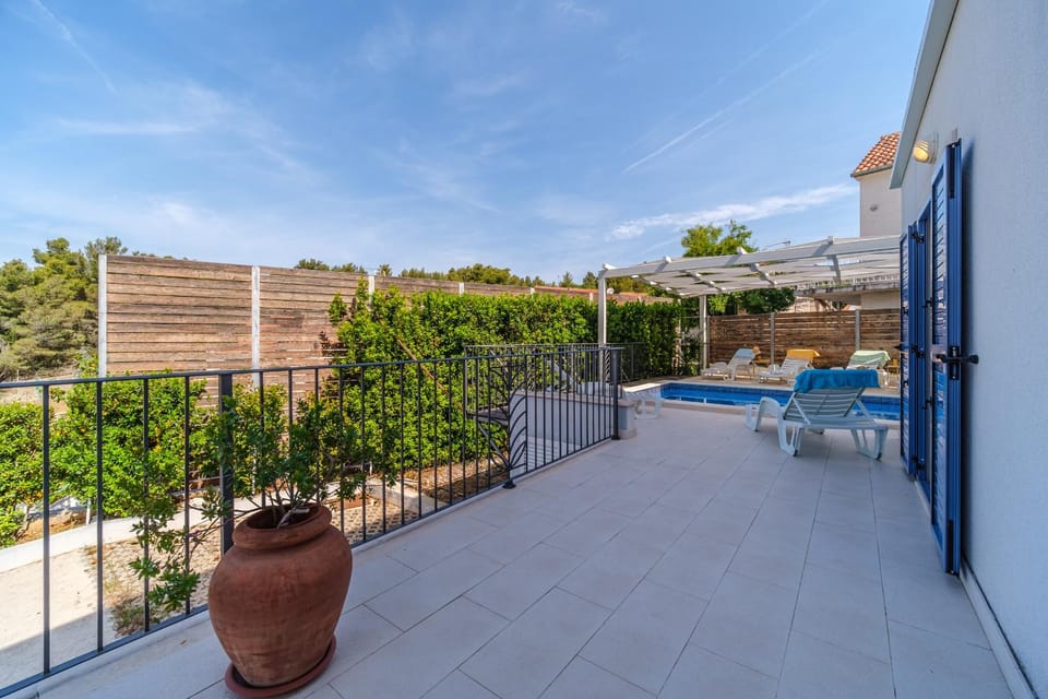 Property building, Patio, Spring, Day, View (from property/room), Balcony/Terrace