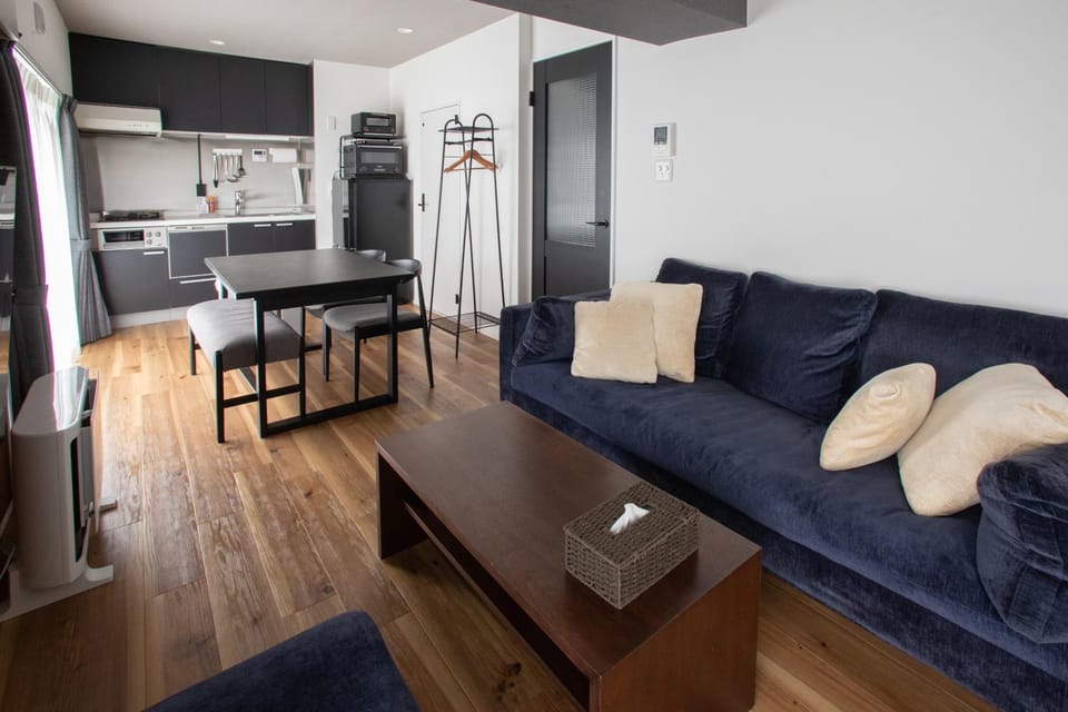 Kitchen or kitchenette, Living room, Photo of the whole room, Seating area