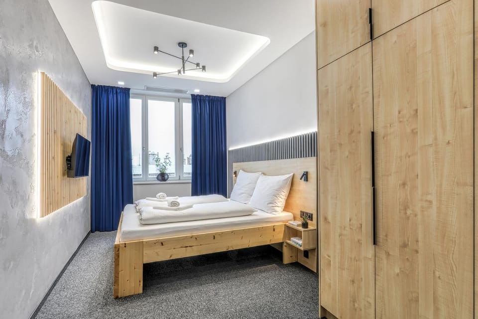 Bed, Bedroom, wardrobe