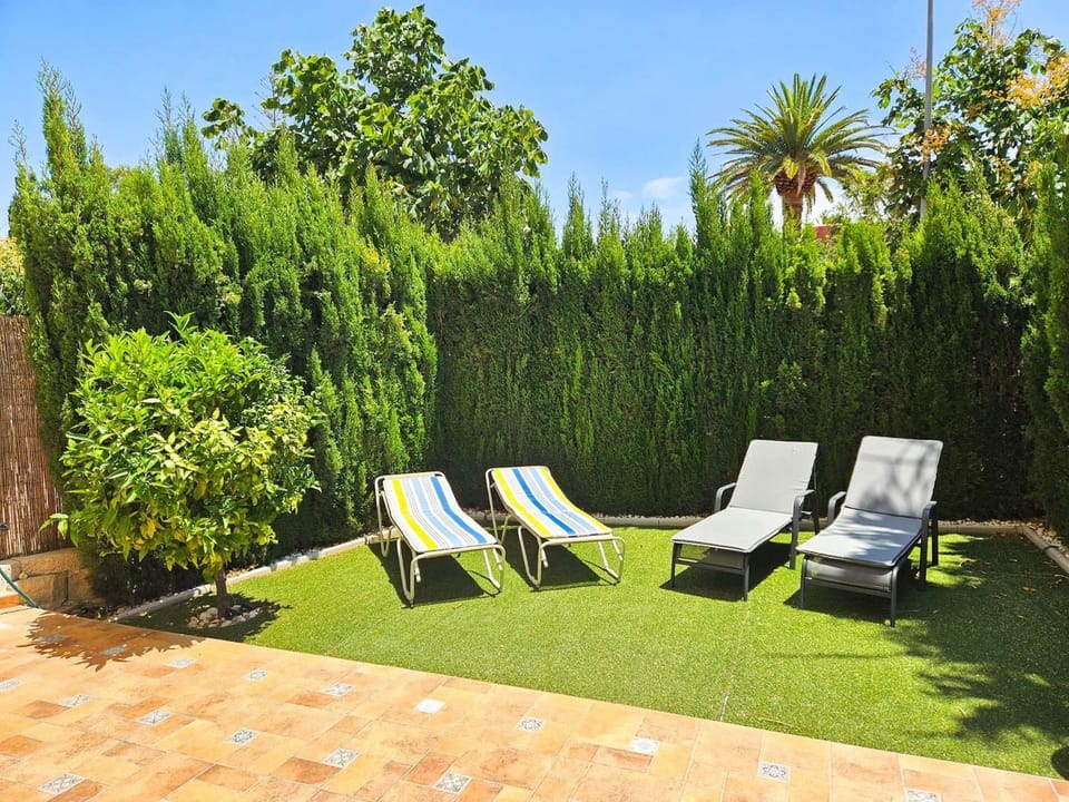 Patio, Garden, Garden view