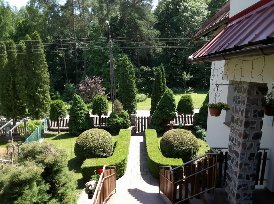 Property building, Garden view