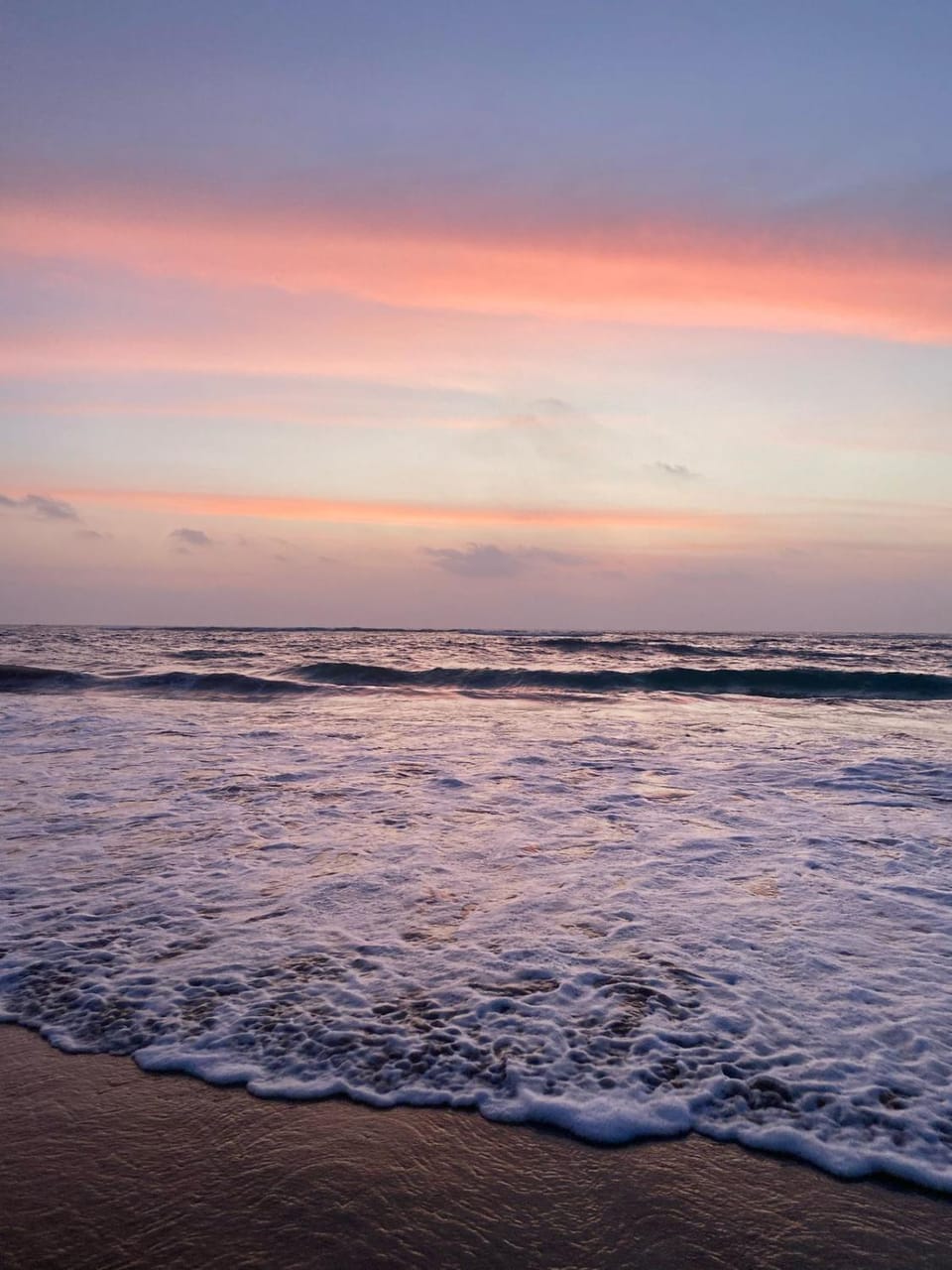 Beach, Sea view, Sunset