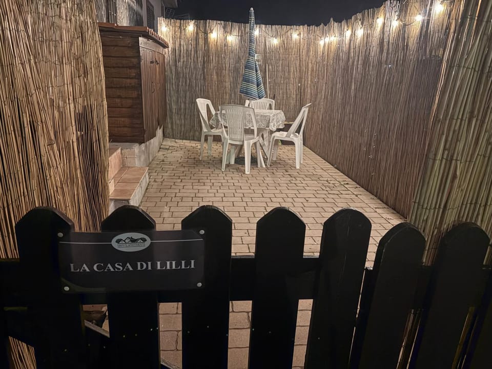 Property building, Patio