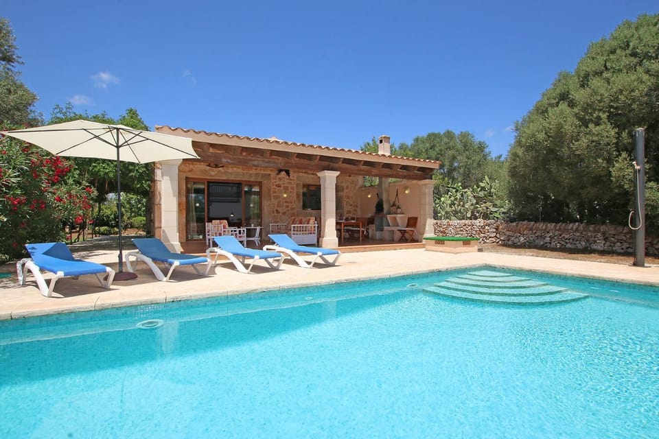Property building, Living room, Swimming pool