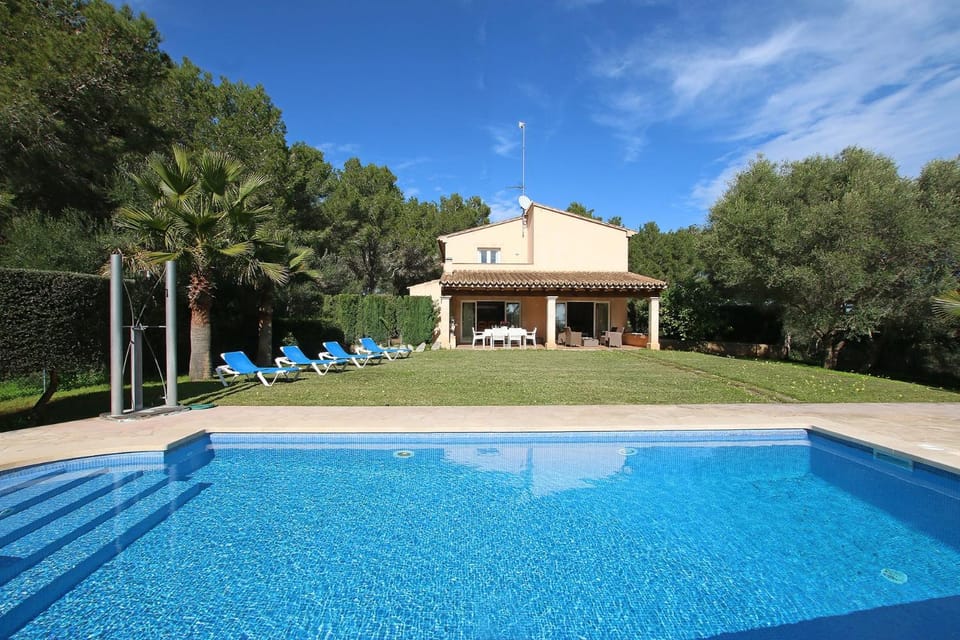 Property building, Living room, Swimming pool