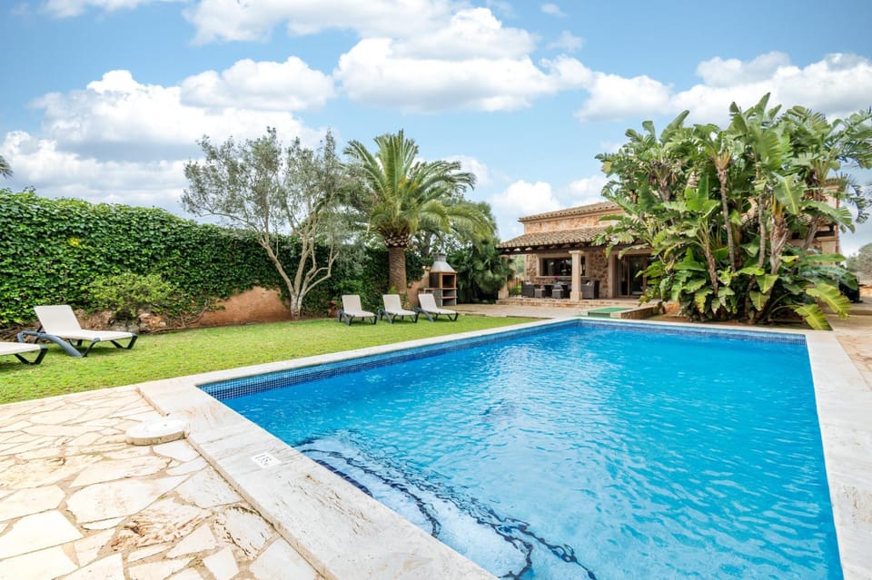 Property building, Living room, Swimming pool
