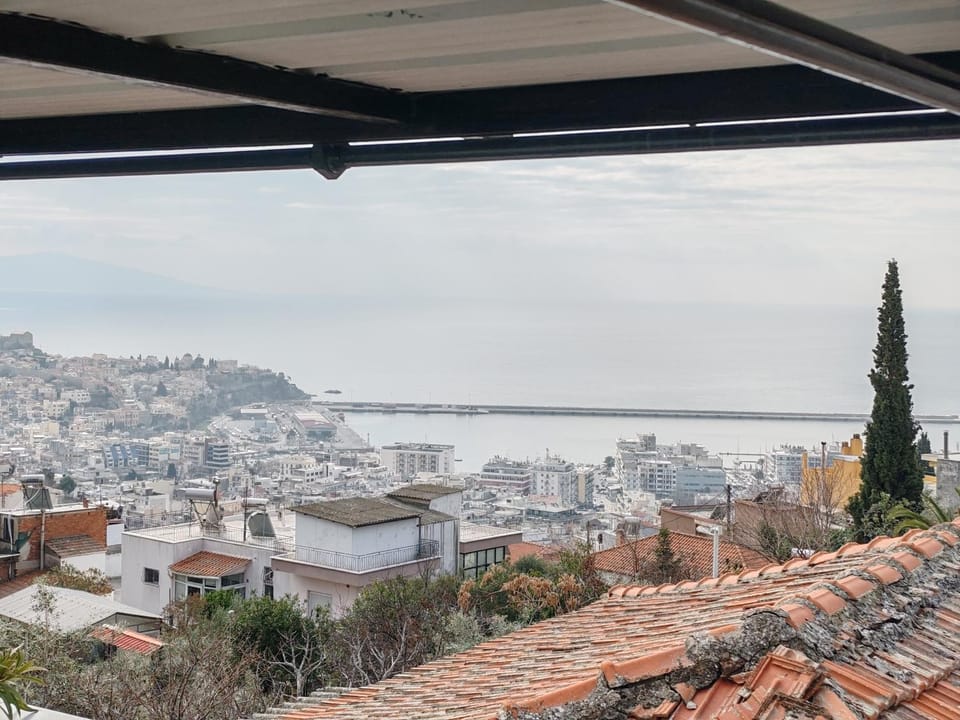 Day, Natural landscape, City view, Sea view