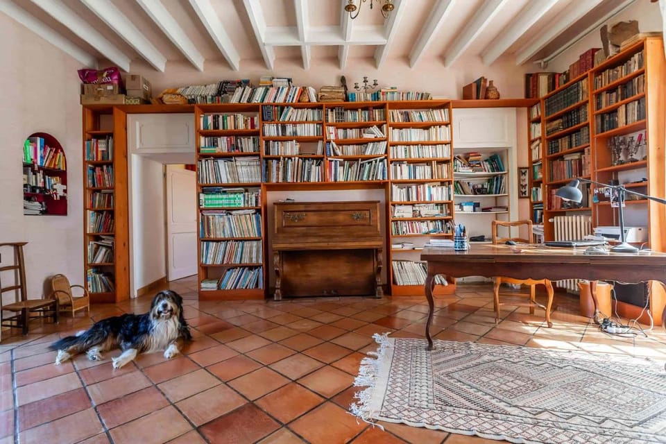 Library, Living room