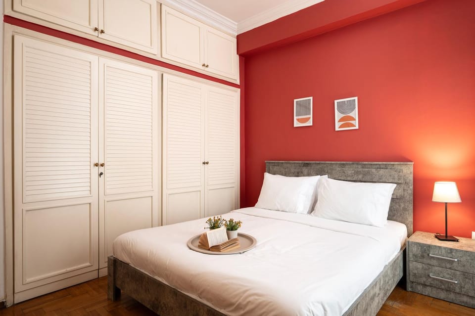 Bed, Bedroom, wardrobe