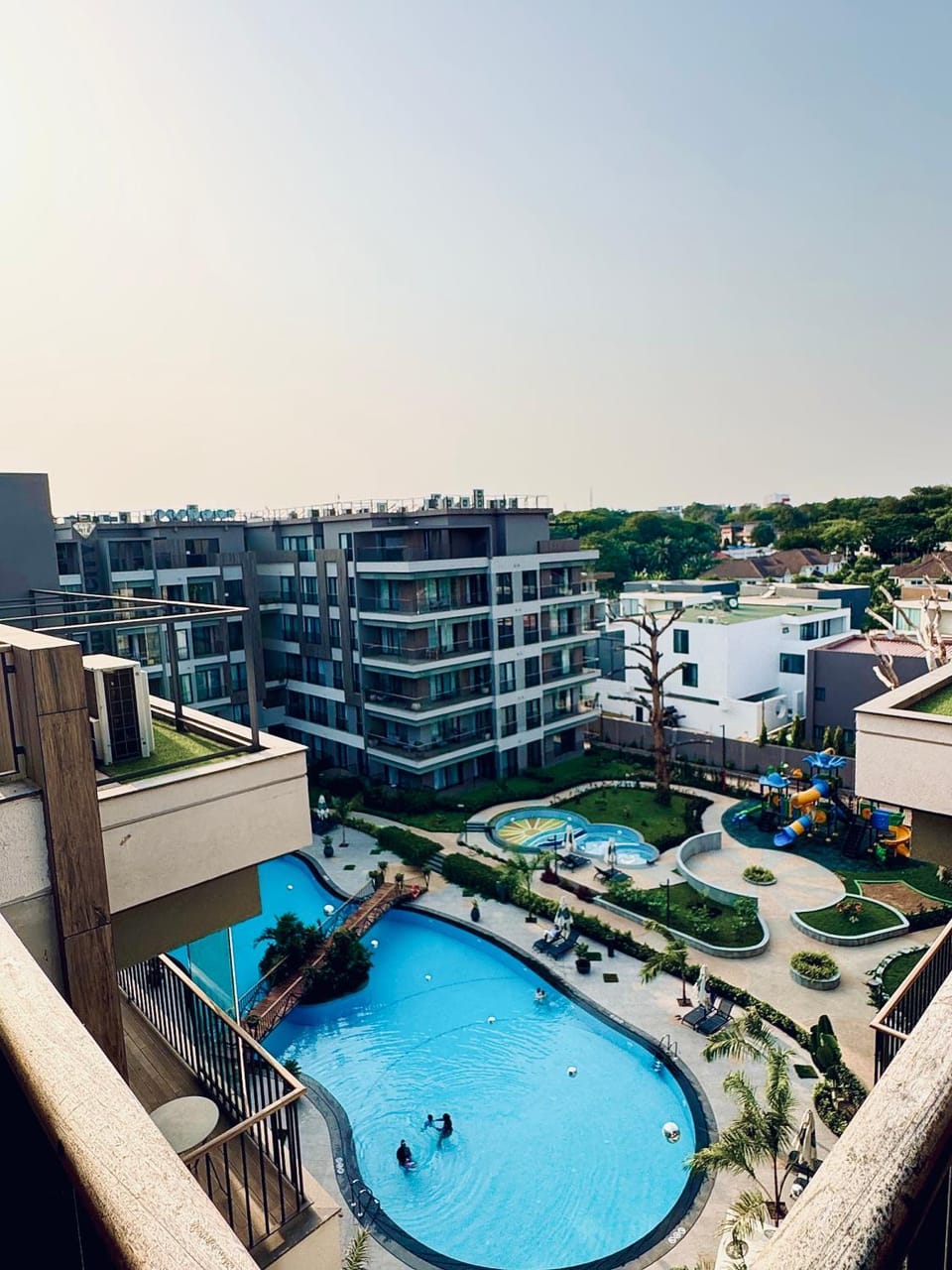 Property building, Swimming pool