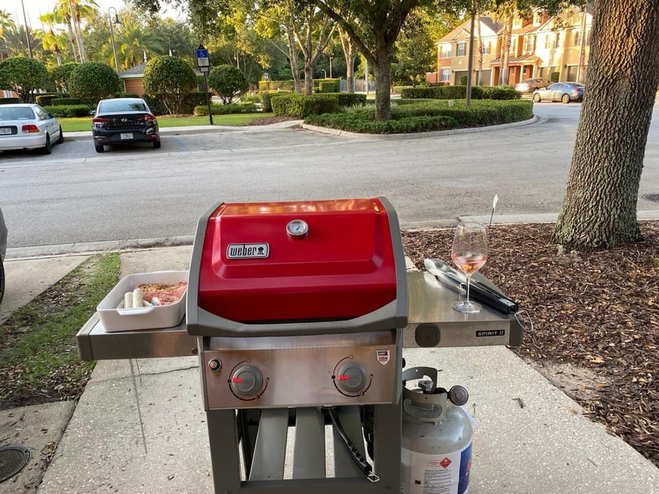 BBQ facilities, BBQ facilities, Parking