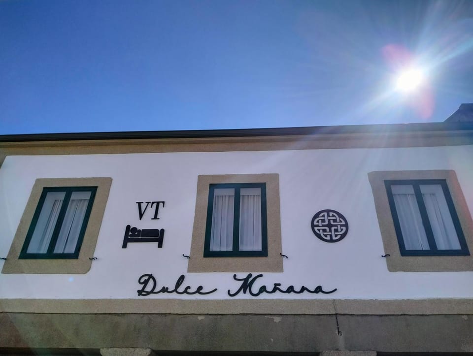 Property building, Text overlay