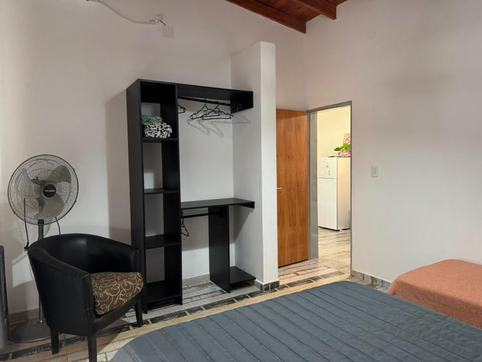 Bed, Bedroom, wardrobe, air conditioner