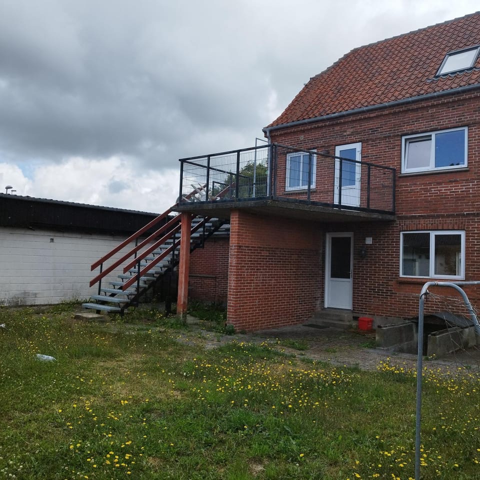 Property building, Garden view