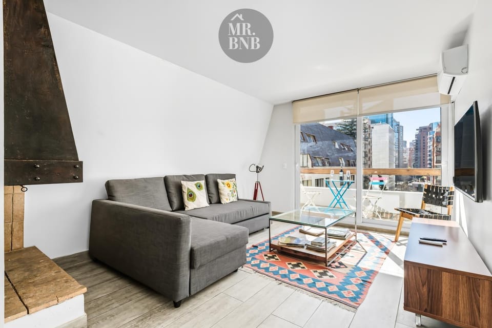Living room, air conditioner