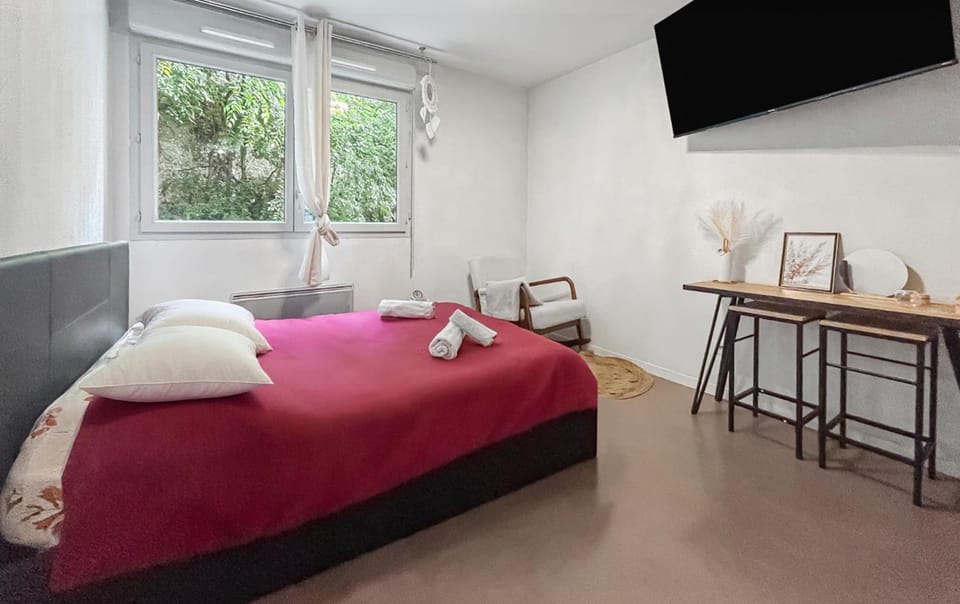 Studio Aux Portes de Lyon Apartment in Caluire-et-Cuire