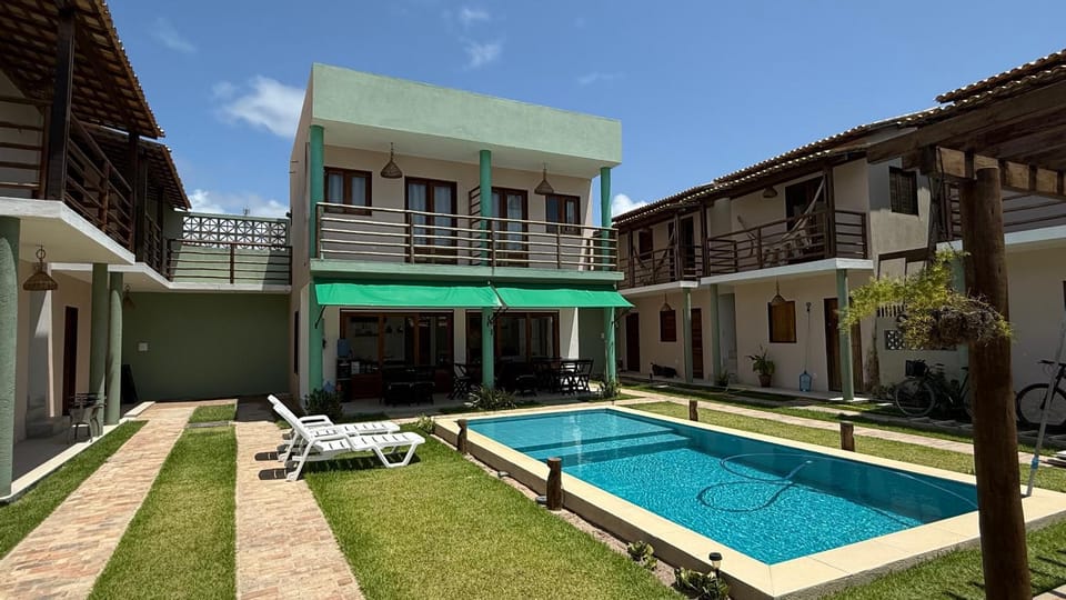 Property building, Patio, Day, Pool view, Swimming pool, Swimming pool, sunbed