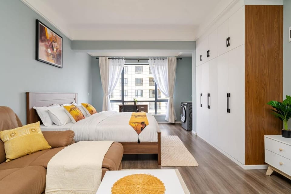 Alba with pool, gym, mini market, and free parking Apartment in Nairobi County