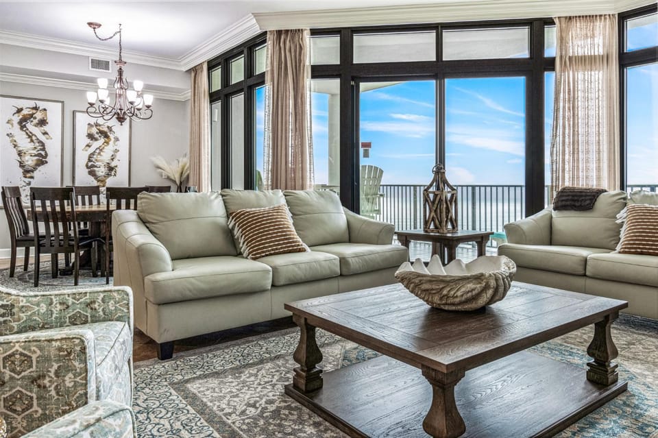 Balcony/Terrace, Living room, Seating area, Dining area, Sea view, furniture