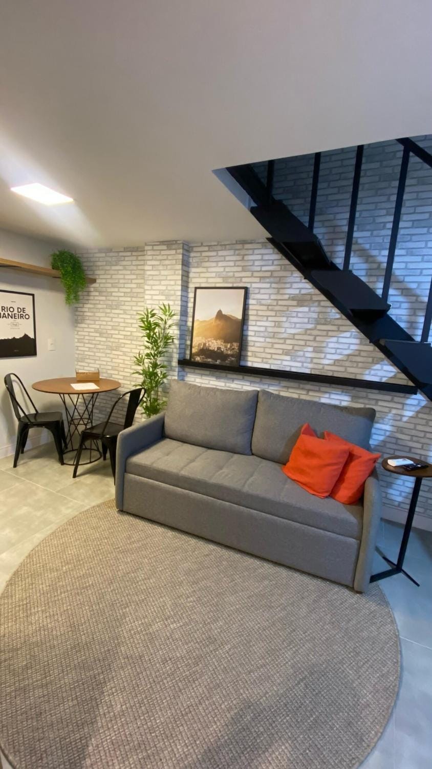 Conforto no Rio - Mezanino, Wi-Fi e Smart TV Apartment in Santa Teresa