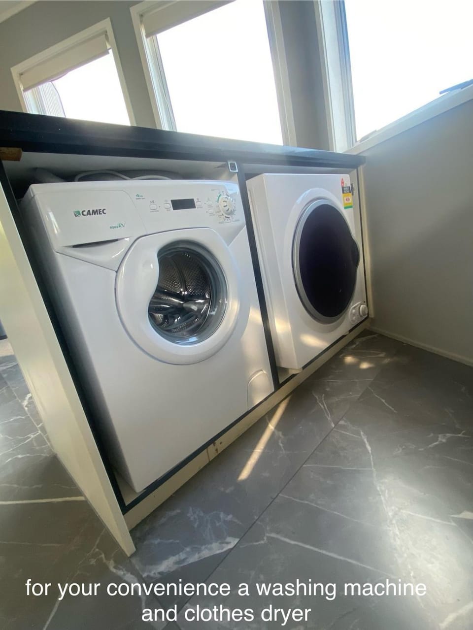 washing machine, dryer