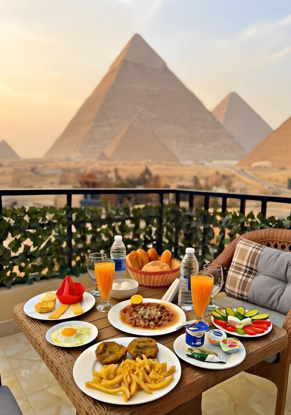 Day, Natural landscape, View (from property/room), Food and drinks, Dining area, Food, Mountain view, Breakfast, Continental breakfast, Drinks