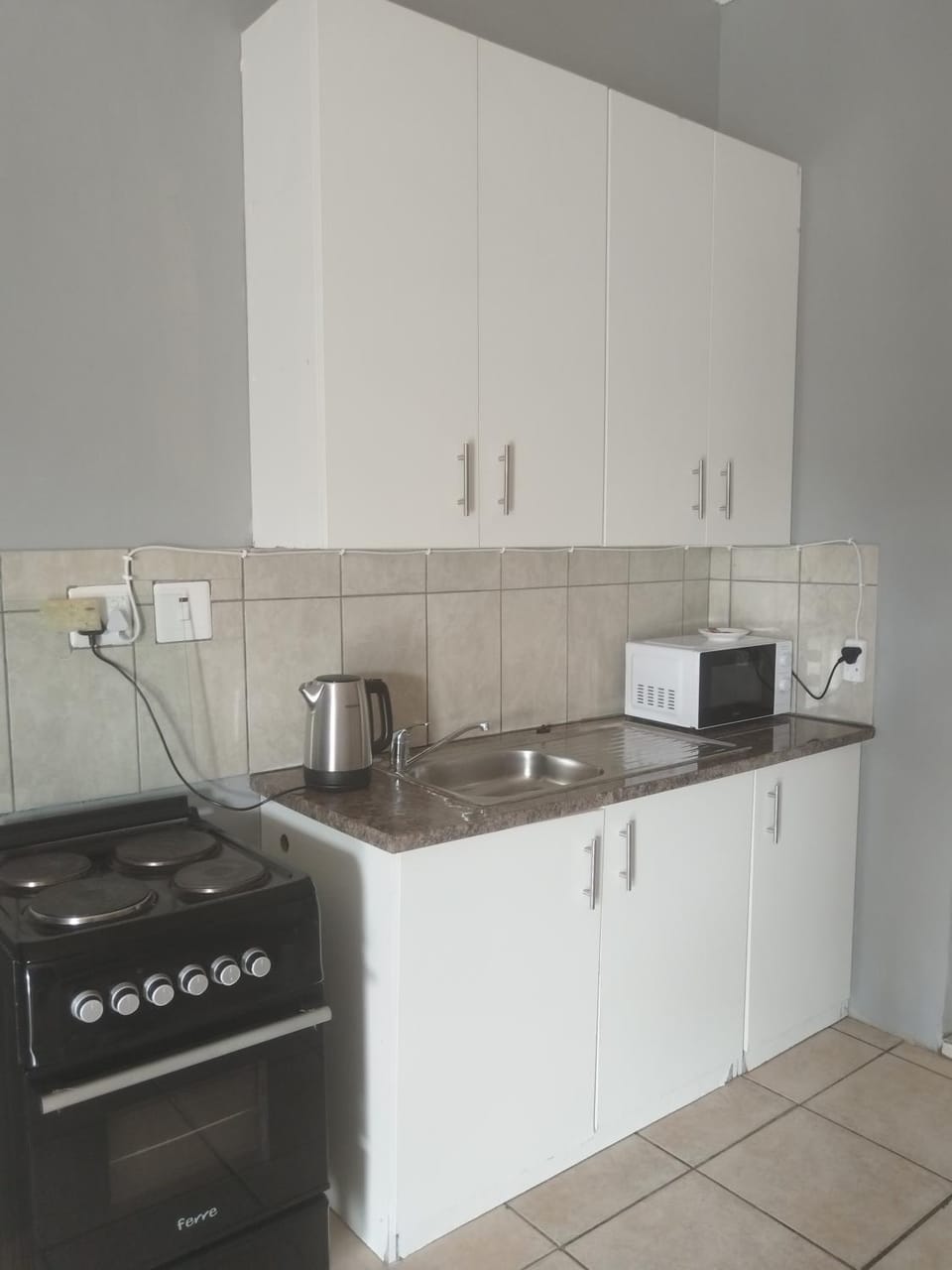 Kitchen or kitchenette, kitchen