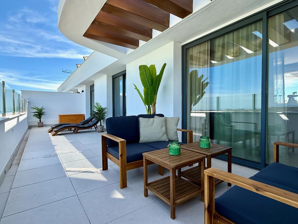 Balcony/Terrace, Seating area, sunbed