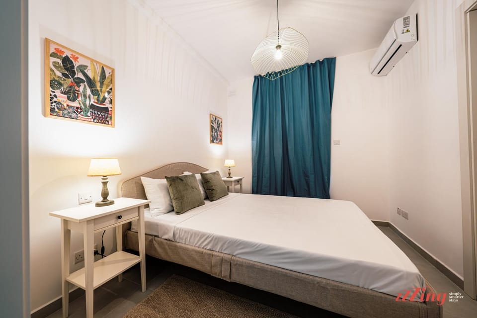 Bed, Bedroom, air conditioner