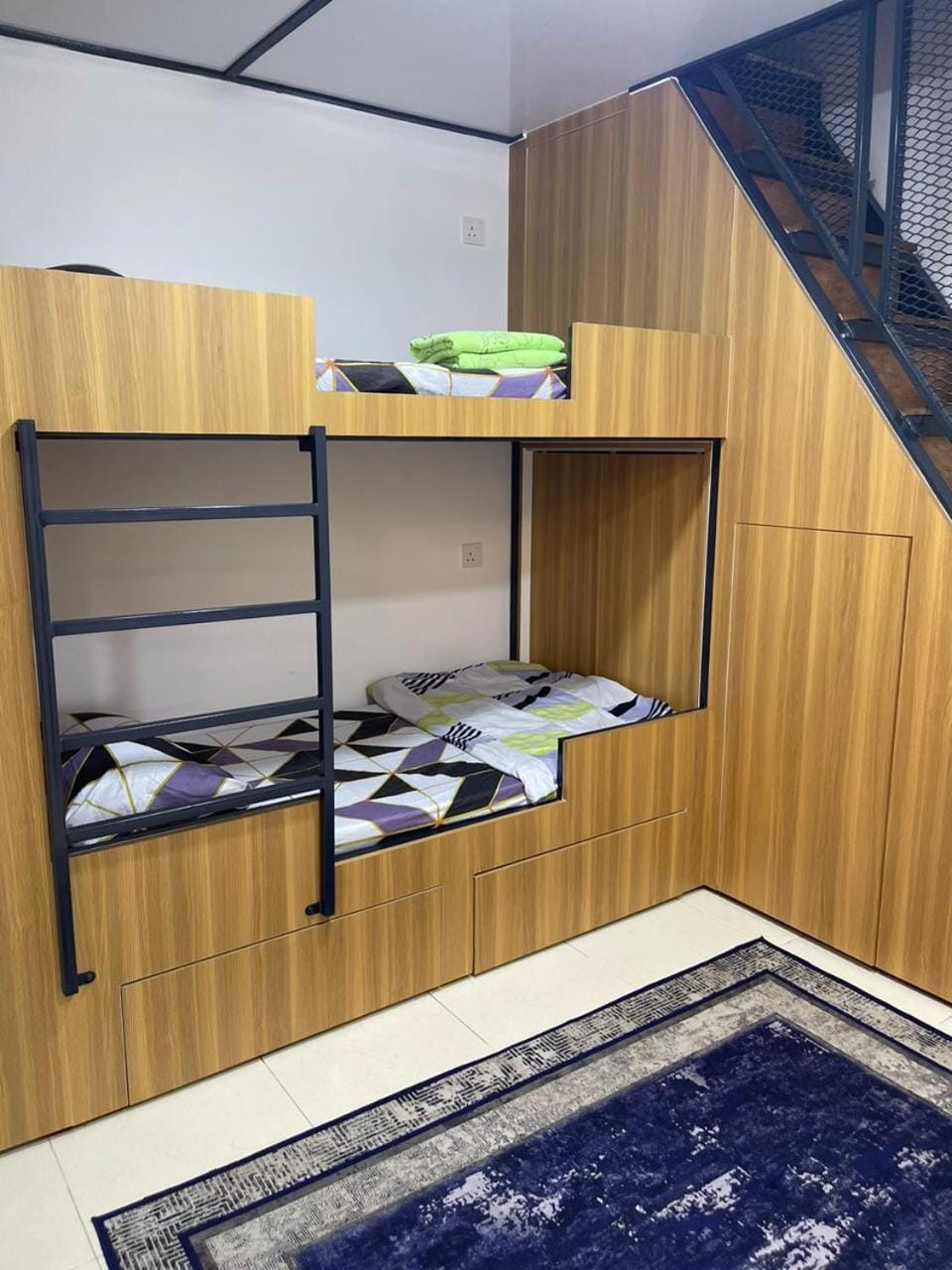 Photo of the whole room, Bedroom, bunk bed