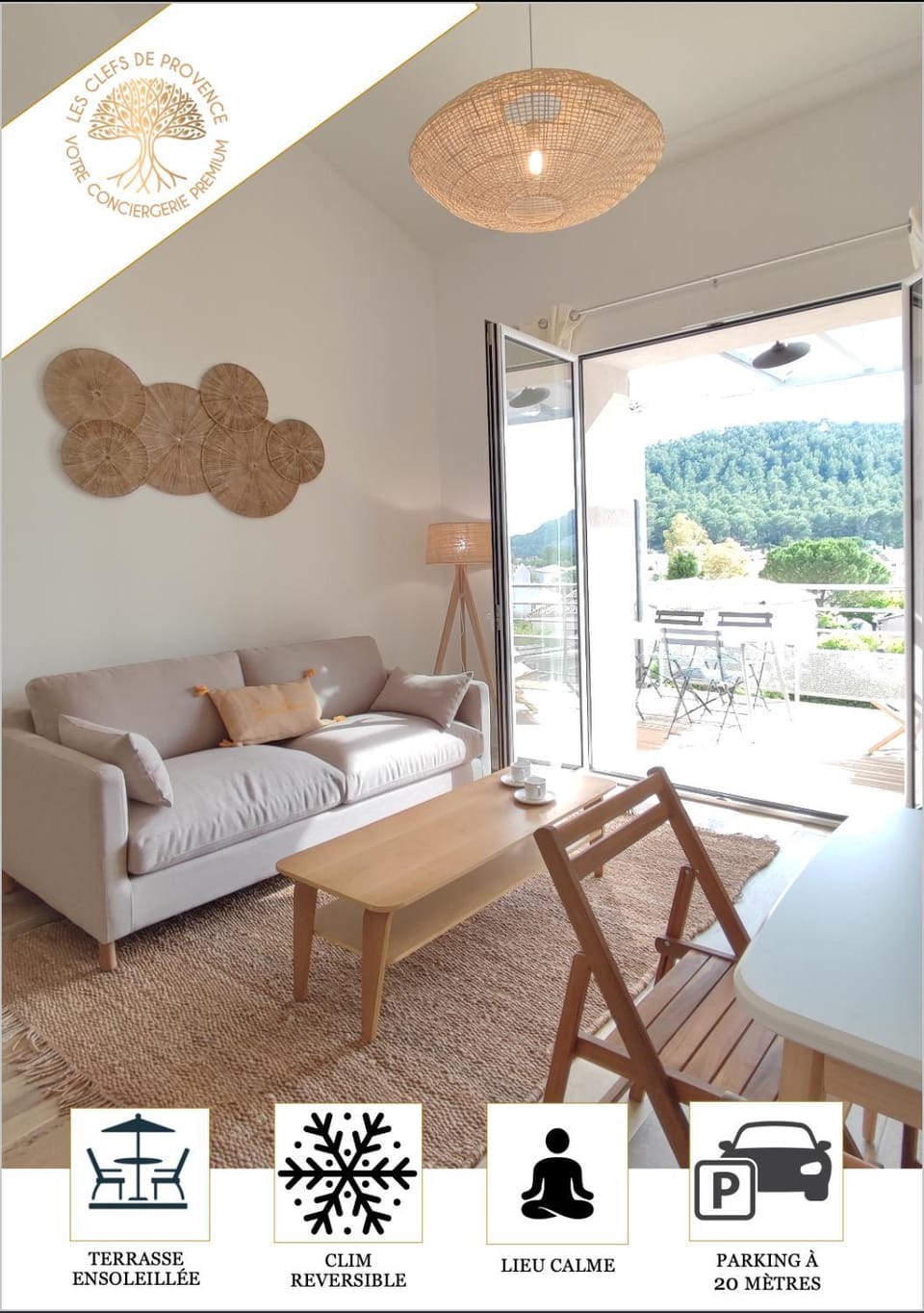 Patio, Bed, Natural landscape, View (from property/room), Balcony/Terrace, Living room, Photo of the whole room