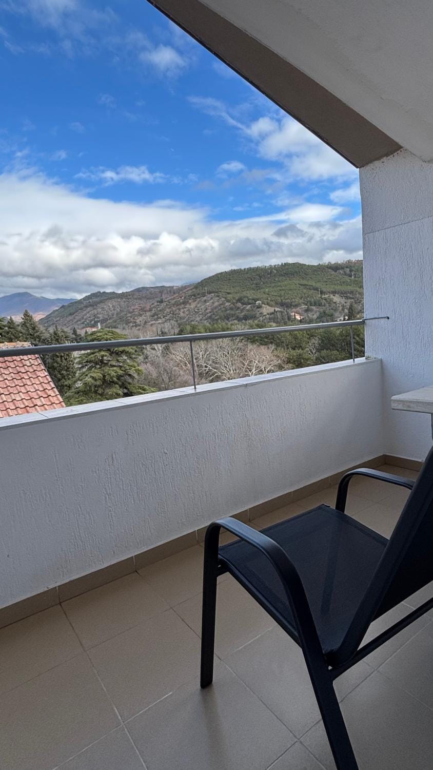 Day, Natural landscape, View (from property/room), Balcony/Terrace, Mountain view