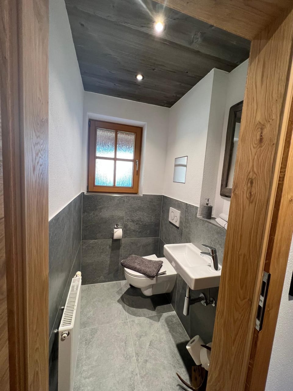 Bathroom, Living room