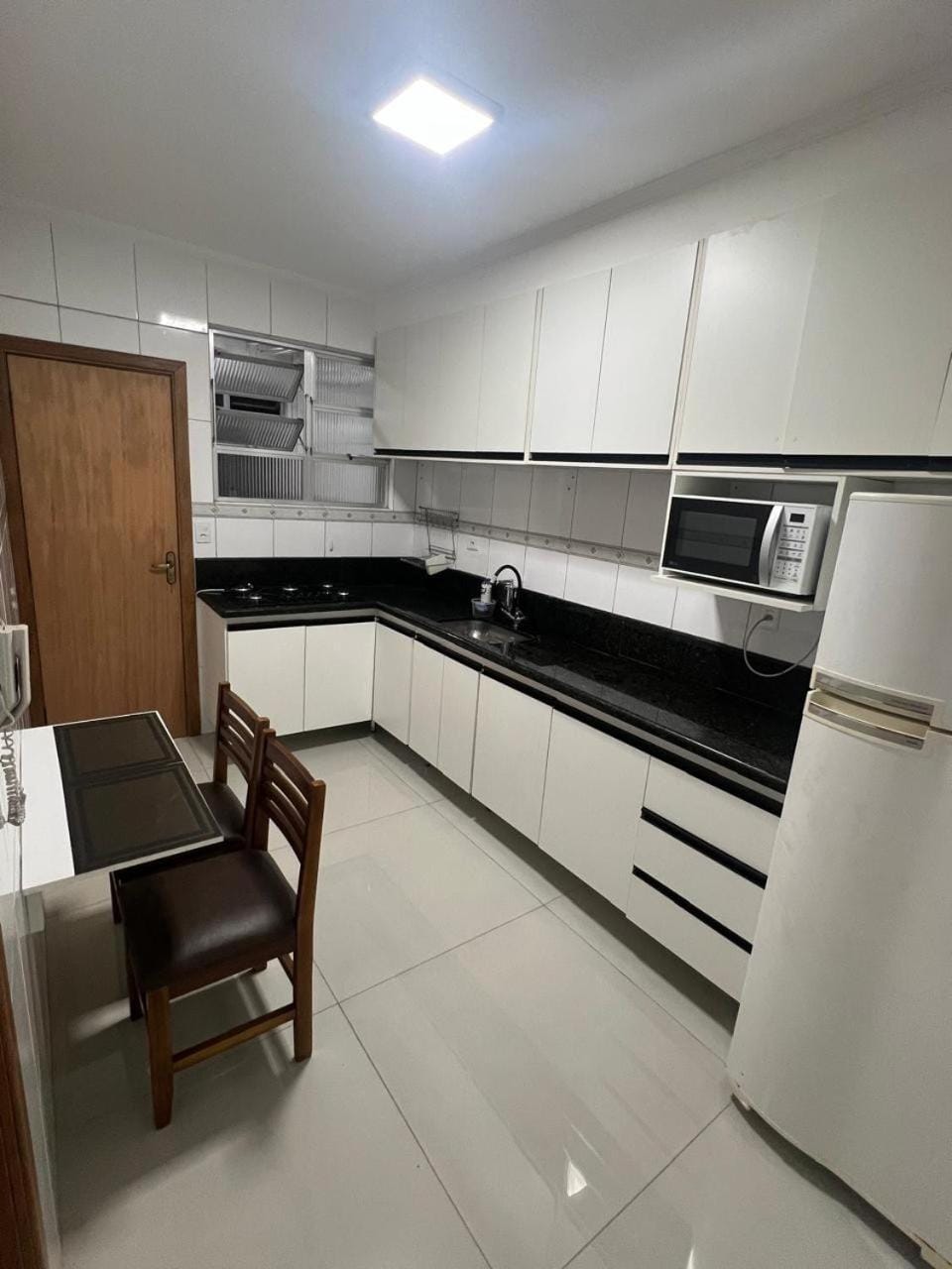 Santos Praia Beira Mar com Garagem Apartment in Santos