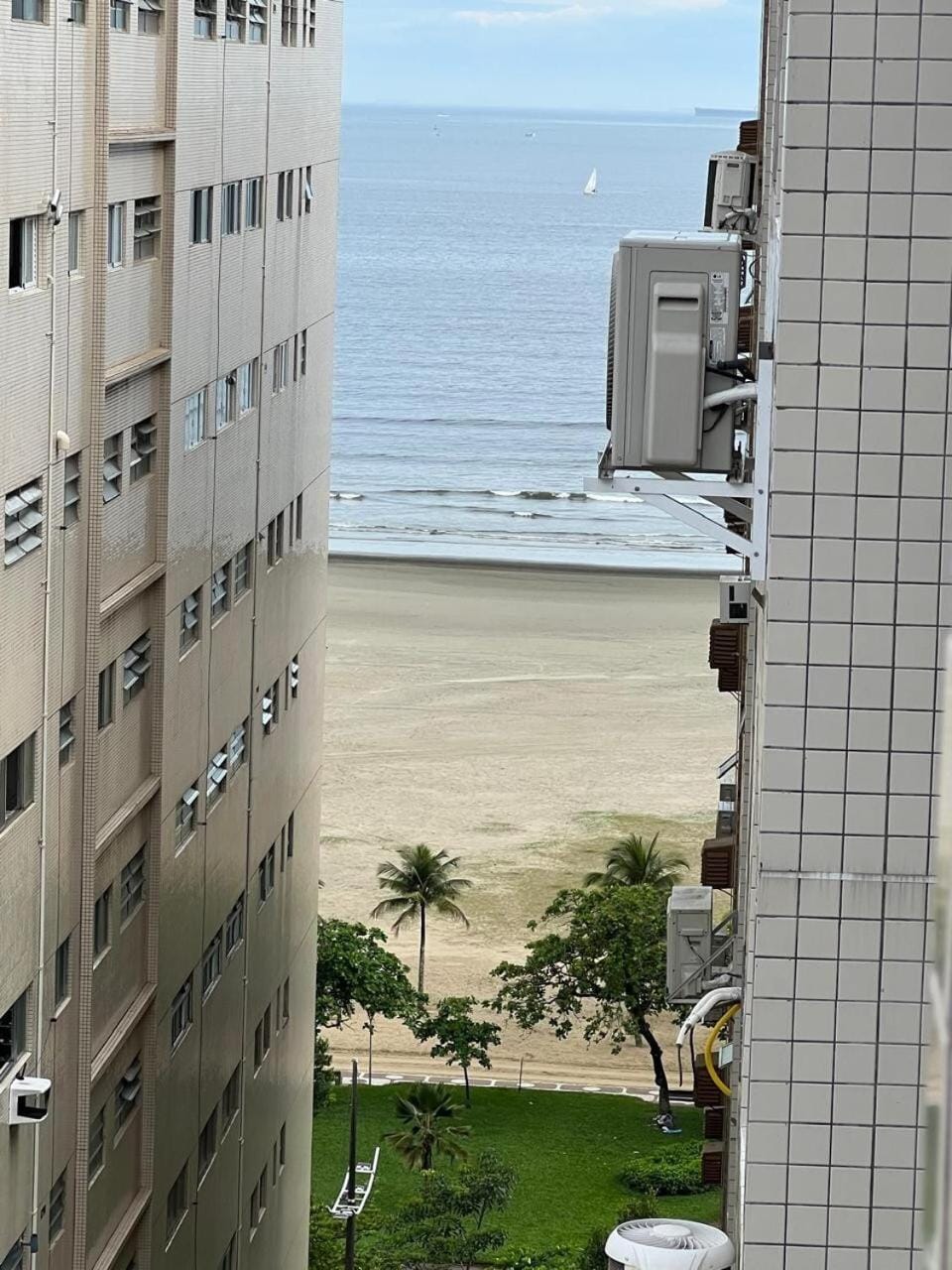 Santos Praia Beira Mar com Garagem Apartment in Santos