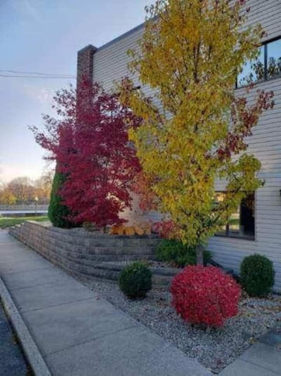 Property building, Garden