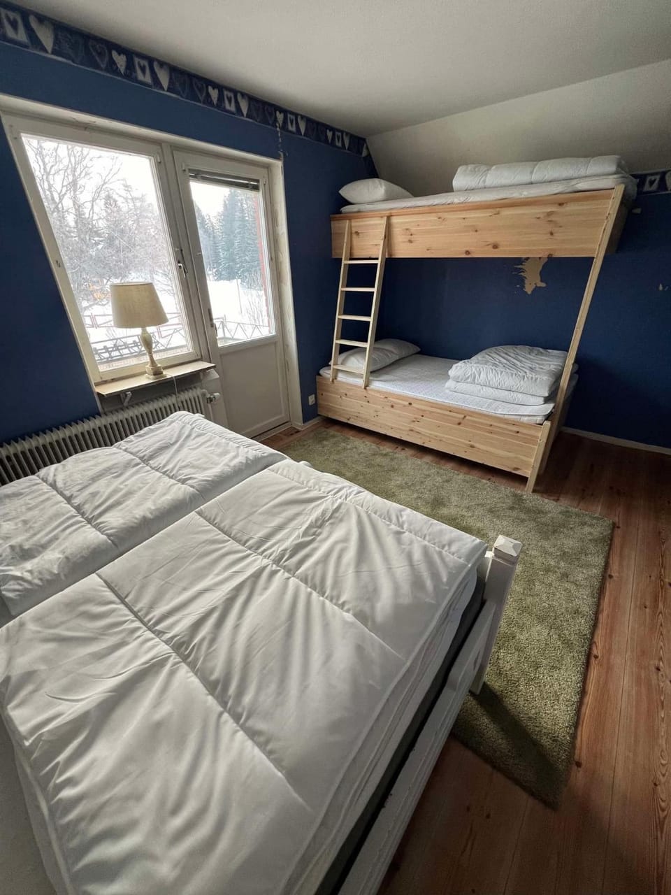 Bed, Photo of the whole room, Bedroom, bunk bed
