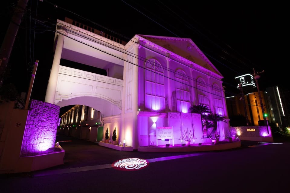 Property building, Night, Street view