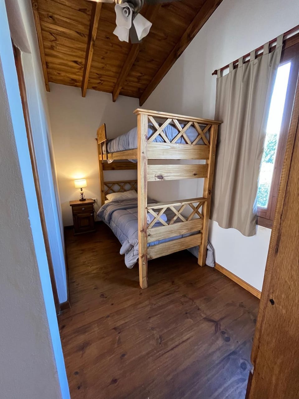 Photo of the whole room, Bedroom, bunk bed