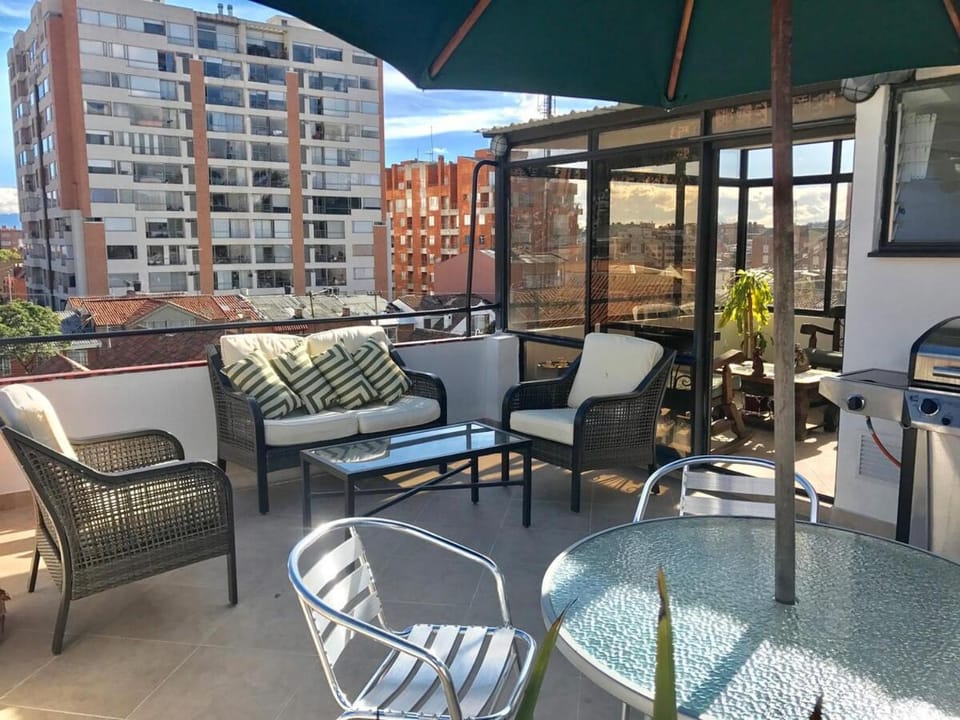 Apartment with terrace and panoramic view Usaquén Apartment in Bogota