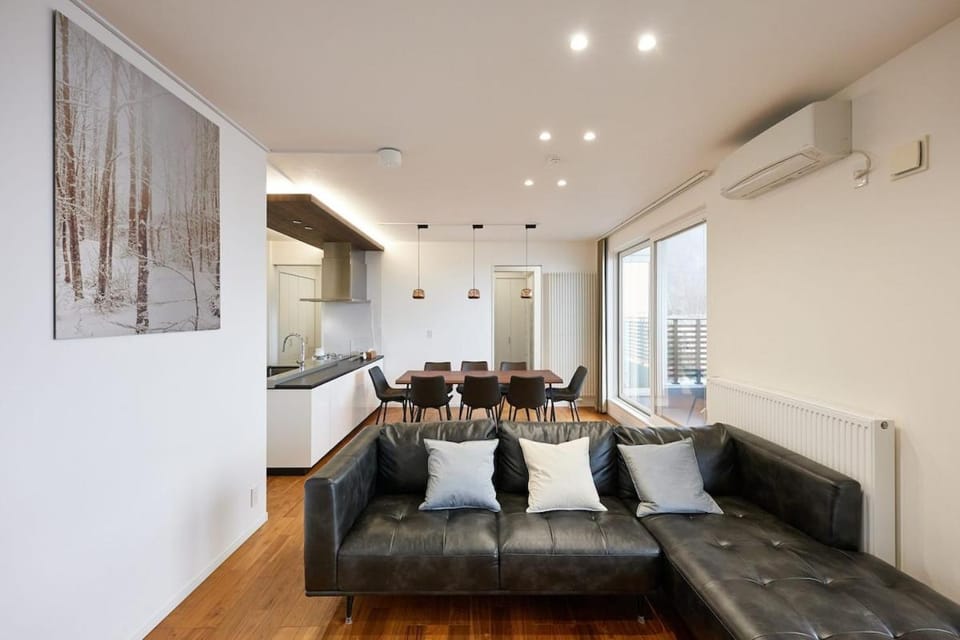Living room, Dining area, air conditioner