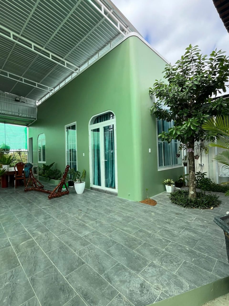 Property building, Day, Garden view