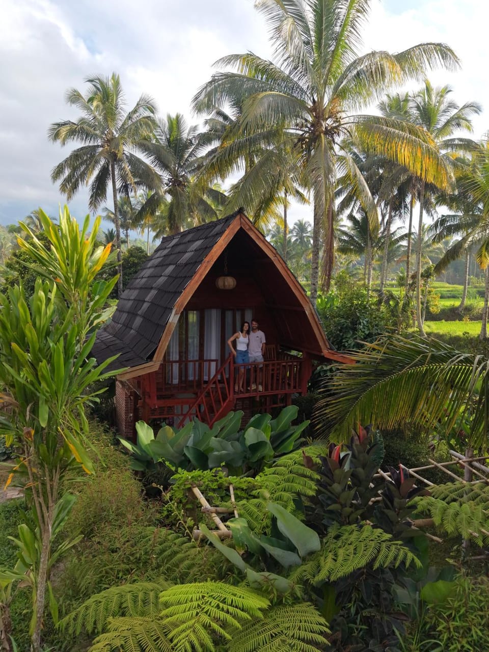 Tetebatu Rice field bliss Farm Stay in West Nusa Tenggara, Indonesia