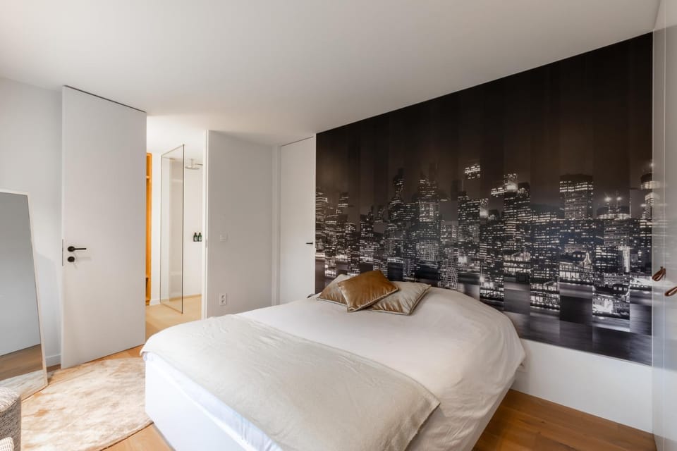 Bed, Photo of the whole room, Bedroom, wardrobe