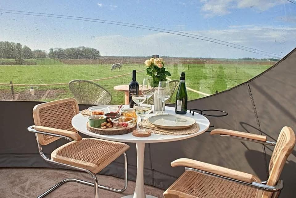 La Bulle Céleste Luxury tent in Belgium