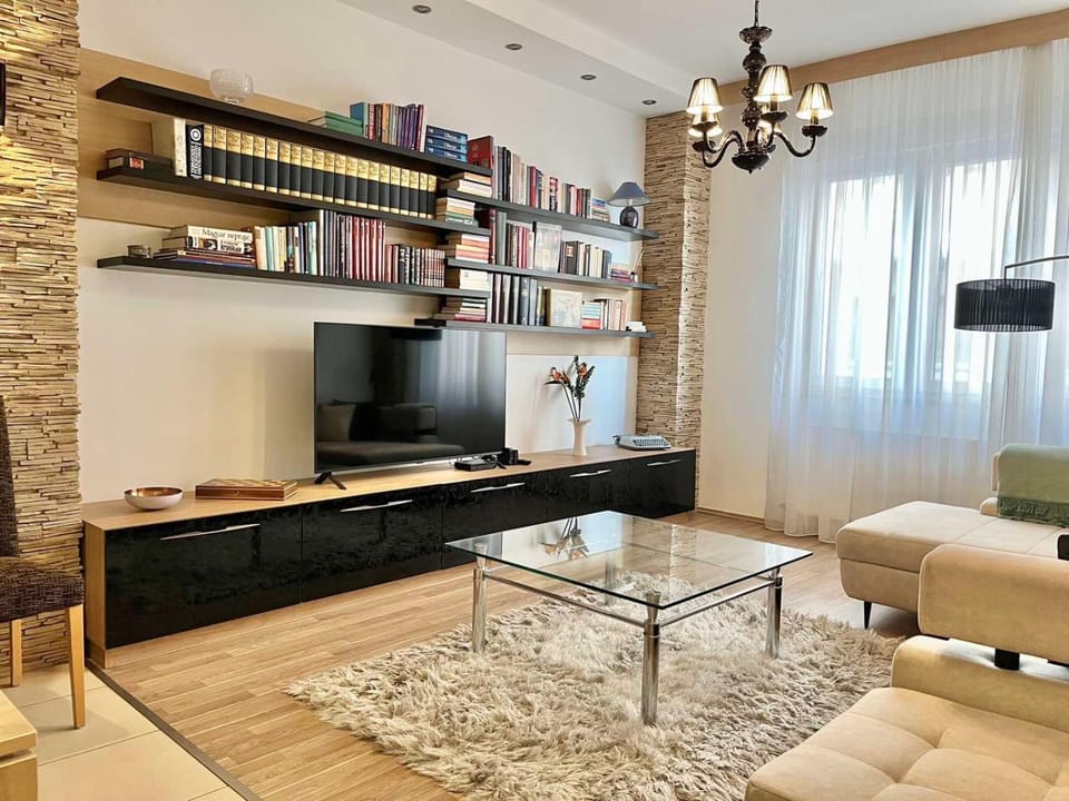 Library, TV and multimedia, Living room, Seating area