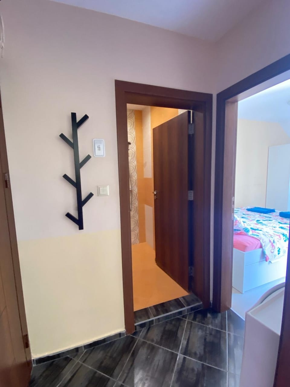Bed, Bathroom, Photo of the whole room, Bedroom