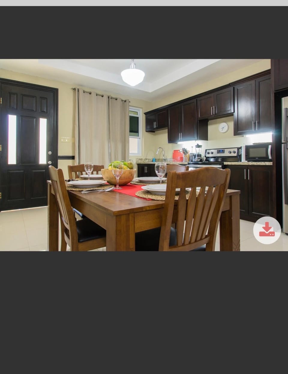 Dining area